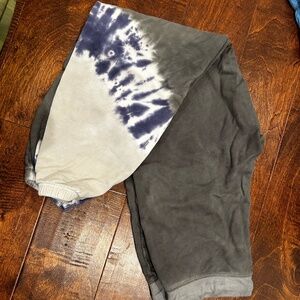 Electric & Rose Tie-Dye Print Sweatpants